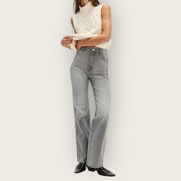 Rolla's | Heidi High Rise Loose Straight Jeans | Gray | Size 29 - Picture 1 of 14